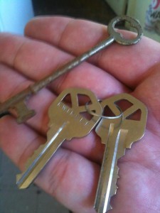 Keys to my house.